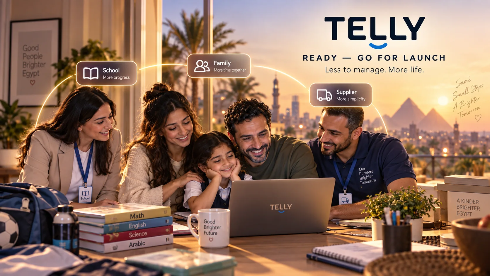 A family, school and fulfilment journey connected through Telly